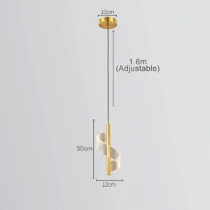 Luminária Pendente LED Moderna para Decoração de Ambientes