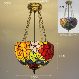 Lustre Pendente Vintage Estilo Americano para Sala e Varanda