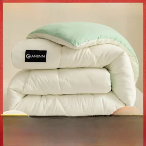 Edredom de Inverno Quente e Confortável para Cama de Solteiro e Casal