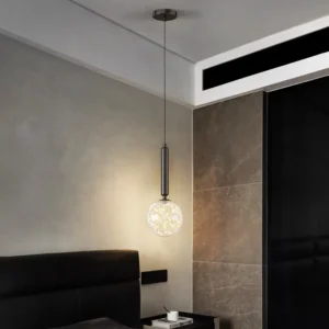 Luminária Pendente Moderna LED para Quarto e Sala - Ajustável