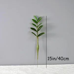 Planta Artificial Ficus Verde para Decoração de Interiores e Exteriores