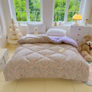 Manta de Algodão Lavado Dupla Camada para Todas as Estações - Colcha de verão 200X230cm cerca de -26 libras, Goiaba Doce [Qualidade inspecionada e lavável]