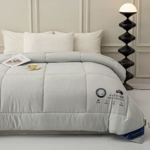 Colcha de Lã Hipoalergênica para Todas as Estações - Conforto e Estilo - 150X200cm 3kg, CINZA