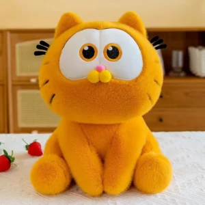 Boneca de Pelúcia Garfield Kawaii 25cm - Presente Criativo para Crianças - 35cm