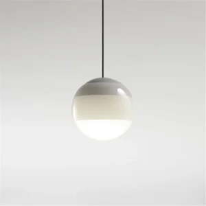 Lustre LED Moderno com Bolas de Vidro Coloridas para Sala e Quarto