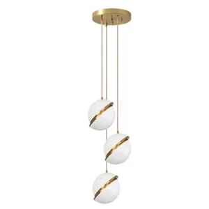 Luminária Pendente Moderna em Acrílico Branco - Iluminação Elegante