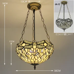 Lustre Pendente Vintage Estilo Americano para Sala e Varanda