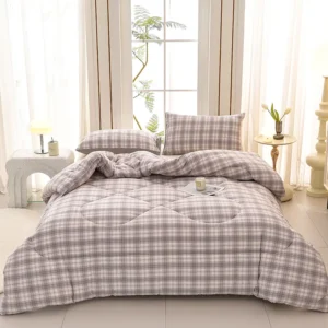 Manta Acolchoada de Microfibra Quente para Todas as Estações - 220x240cm - 220x240cm 4kg, Manhã