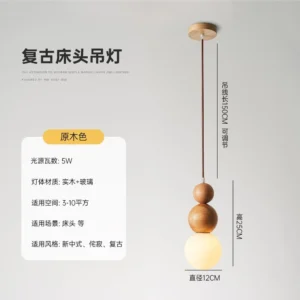 Lustre Pendente Colorido Pêssego Estilo Nórdico para Ambientes Modernos