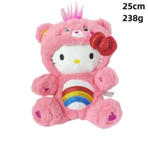 Urso de Pelúcia Kawaii 30cm Care Bears Arco-Íris - Presente Perfeito - 30CM-65941731
