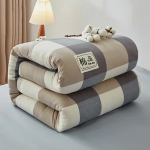 Colcha de Algodão 100% Lavável - Edredom King Size 220x240 cm - BEGE, 150x200cm 4.0kg