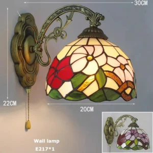 Lustre Tiffany Papagaio Criativo para Decoração de Ambientes