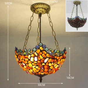 Lustre Pendente Vintage Estilo Americano para Sala e Varanda