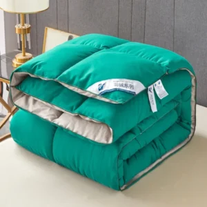 Edredom Quente de Microfibra para Inverno - Hotel 5 Estrelas - 200x230cm 3kg, Cinza Verde Escuro
