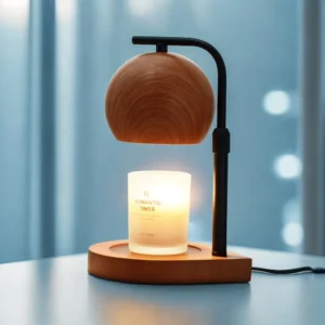Lâmpada Aquecedora de Velas Decorativa com Timer e Dimmer