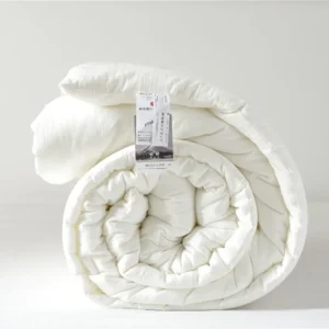 Edredom Acolchoado Branco Queen Size para Todas as Estações - edredom de primavera e outono, 220x240cm 1 peça