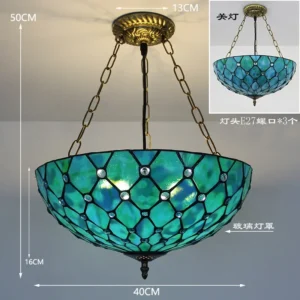 Lustre Pendente Vintage Estilo Americano para Sala e Varanda