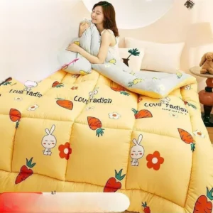 Cobertor Espacial Aconchegante para Todas as Estações - Edredom Duplo