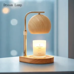Lâmpada Aquecedora de Velas Decorativa com Timer e Dimmer
