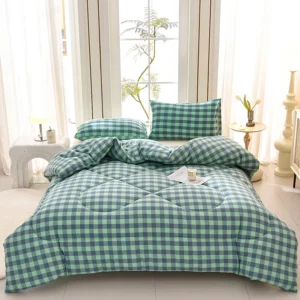 Manta Acolchoada de Microfibra Quente para Todas as Estações - 220x240cm - 200x230cm 3kg, Noturno