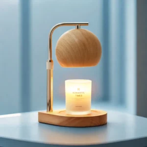 Lâmpada Aquecedora de Velas Decorativa com Timer e Dimmer