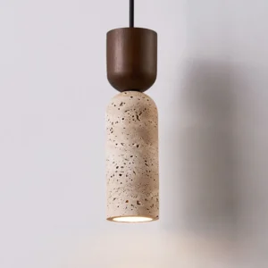 Lustre de Cabeceira Estilo Wabi-Sabi Japonês para Quarto e Sala