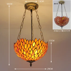 Lustre Pendente Vintage Estilo Americano para Sala e Varanda