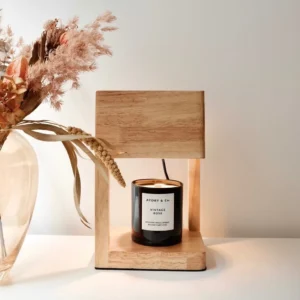 Lâmpada Aquecedora de Velas Decorativa com Timer e Dimmer