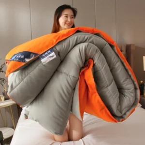 Colcha de Penas de Ganso 3D - Edredom Luxuoso e Aconchegante