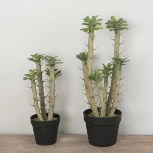 Cacto Cilíndrico Artificial Grande para Decoração de Casa e Jardim
