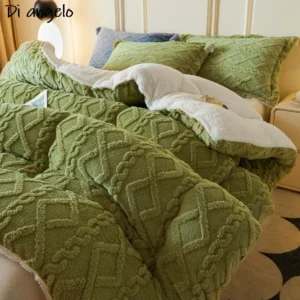 Colcha de Veludo King Size Outono/Inverno - Conforto e Estilo - Cor 3, 150x200cm 2000g