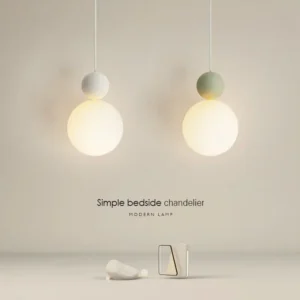 Luminária Pendente Estilo Nórdico para Sala e Quarto - Decoração Moderna