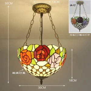 Lustre Pendente Vintage Estilo Americano para Sala e Varanda