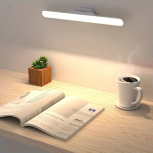 Lâmpada de LED Recarregável com Base Magnética, para Sobrepor, Sem Fio, Toque e Luz Ajustável