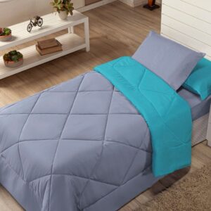 Edredons Solteiro Inverno 04 Peças Ternura Infantil Barato