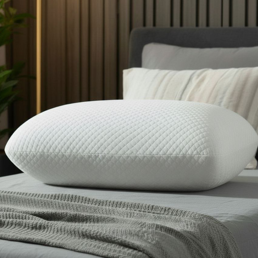Travesseiro anti-ronco firme macio ortopédico cervical para dor no pescoço