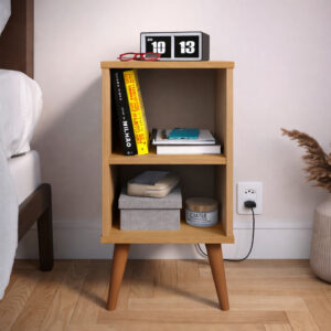 Kit 2 Mesa de Cabeceira ou Unitário para Quarto Charme Retrô Várias Cores Apoio de Cama Mesinha - UNTÁRIO CHARME FENDI HANOVER