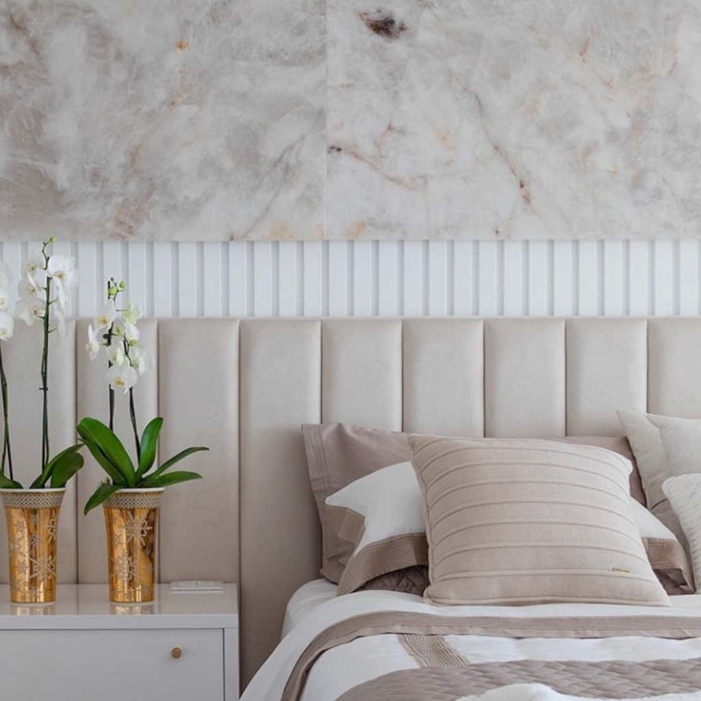 Placas Modulares Maiores para Cabeceira estofada Viena