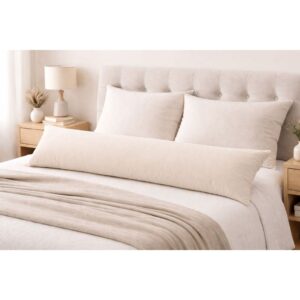 Travesseiro de Corpo Xuxão - Toque Suave e Fecho em Zíper