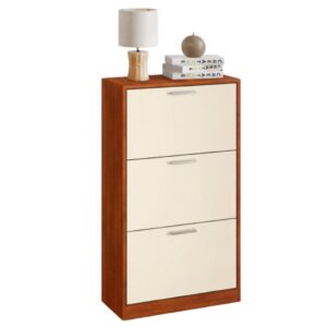 Sapateira 3 Portas com Prateleiras | Até 20 Pares | MDP | Móveis Bonatto - Jequitibá