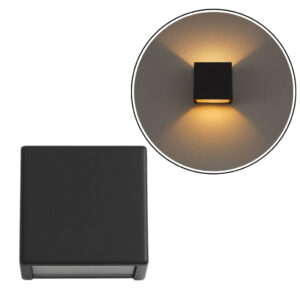 Kit 10 Arandela Mini Slim Bivolt G9 2 Focos Ip65 Moderna Texturizada P/ Parede SomeWay