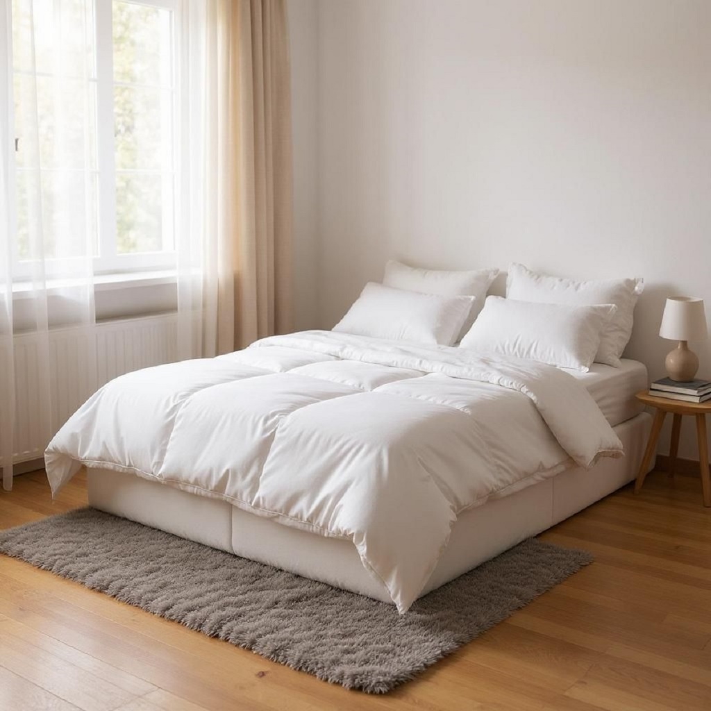 Edredom DUPLA FACE em Tecido SOFTFLEX 400 Fios Dupla Face LISO Premium