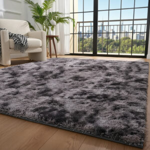 Tapete 2,00 x 1,50 Felpudo Sala Quarto Varias Cores - Cinza Mesclado