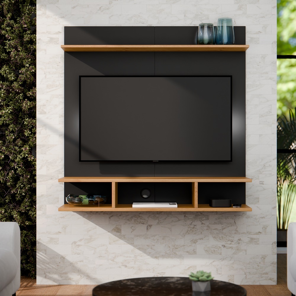 Suporte Painel Tv Quarto Sala Painel Prateleira Até 32 Polegadas Star - Cores