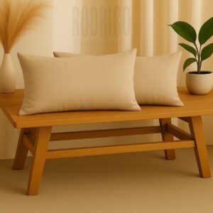 kit 2 Almofadas Baguete 50x30 em Suede "enchimento incluso"