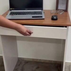 Mesinha Computador Escritorio Nina 1 Gaveta - Cor