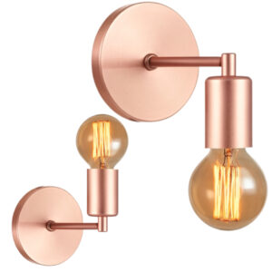 Luminária Arandela De Parede Cabeceira Aramado Moderno Retro 127v/220v