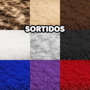 Tapete 1,00x1,50 Sala Quarto Felpudo Varias Cores Premium - Sortidos