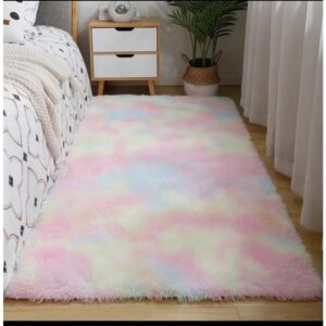 Tapetinho Sala Quarto Peludo Felpudo Grosso 40x60 cm Macio - TayDay