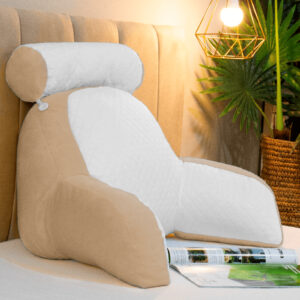 Almofada De Descanso Travesseiro Ergonomico Multiuso - Avelã